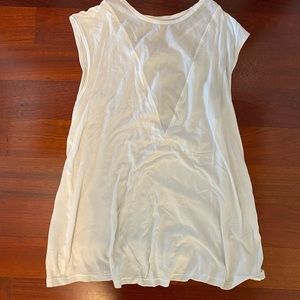 Lulu lemon mesh v neck tank